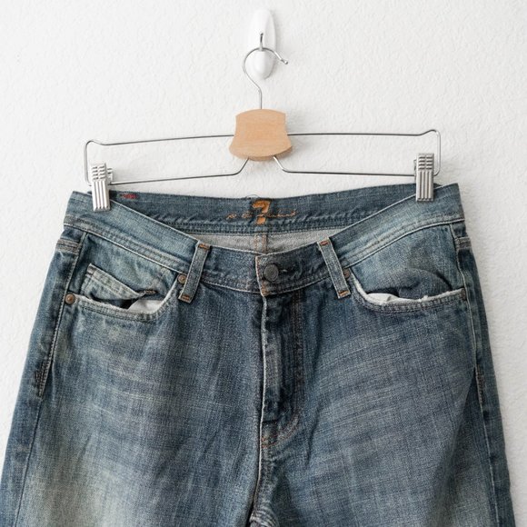 7 For All Mankind Women’s Flynt Jeans Size 32 - Picture 4 of 11